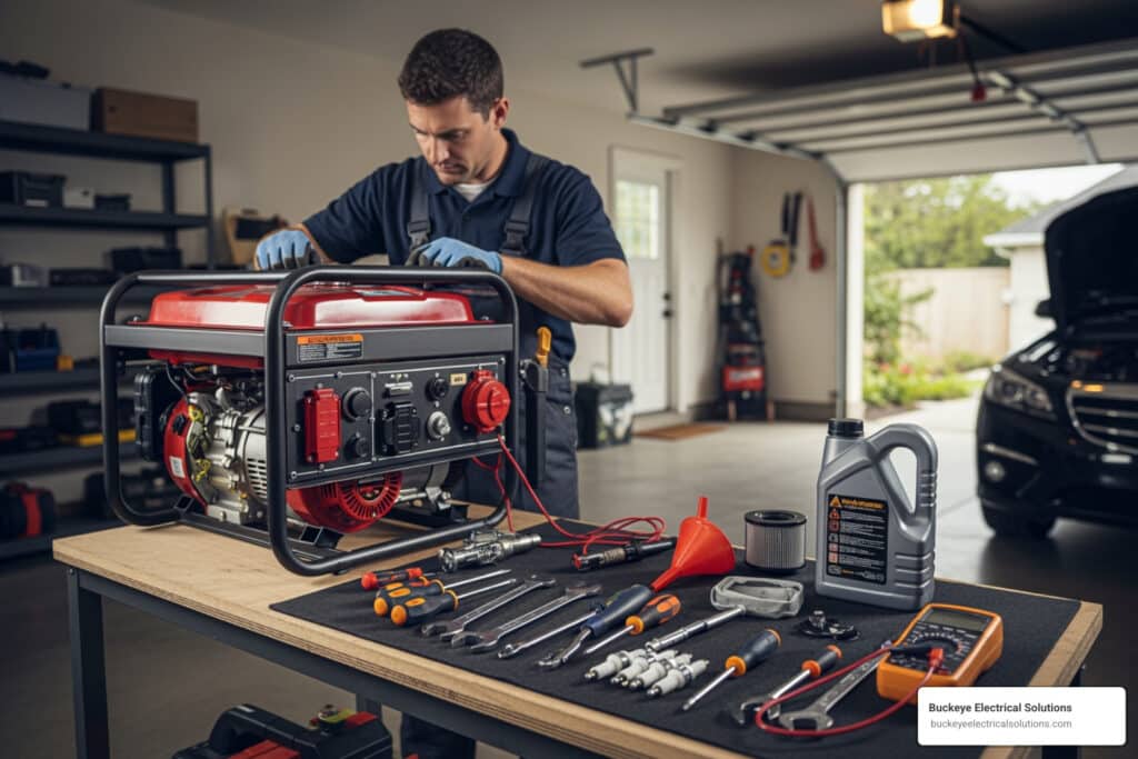 Electrical generator service