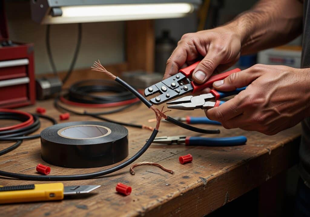 electrical wire repair